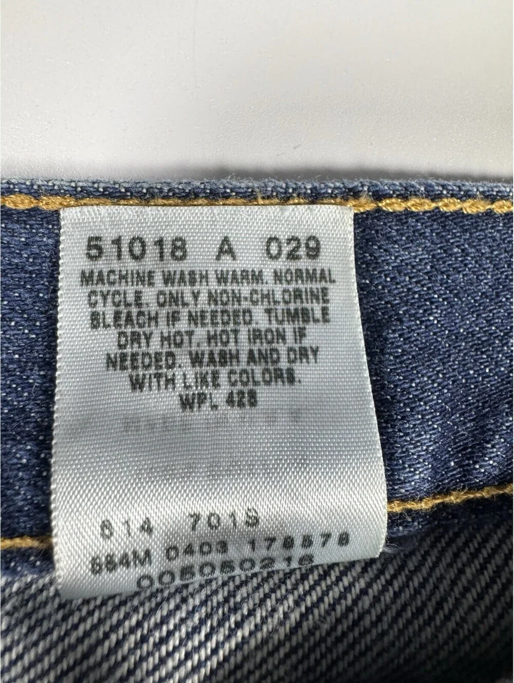 Vintage Levi’s 505 Jeans 40x30 (Fits 38x29) Made in USA Dark Wash Red Tab Denim